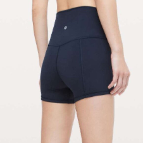 Lululemon Align Short 4" True Navy Size 2 - Picture 1 of 4